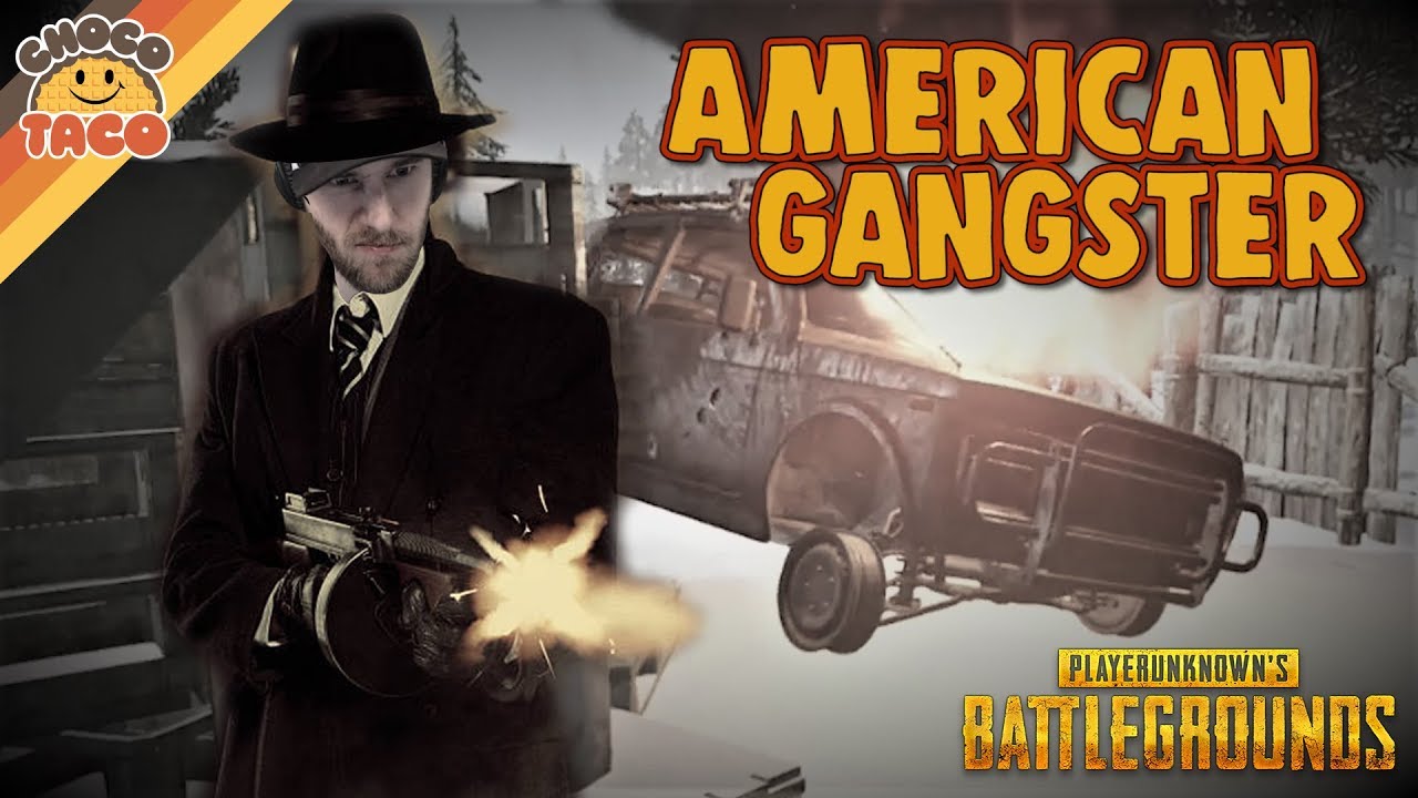 chocoTaco: American Gangster (Tommy Gun Challenge) — геймплей PUBG