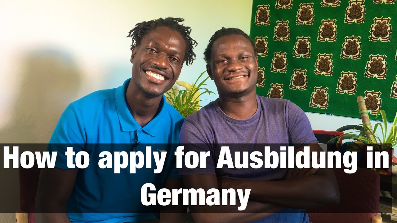 how to apply for ausbildung in germany