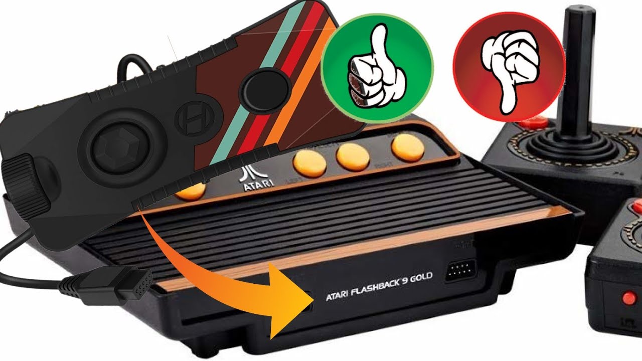 HYPERKIN RANGER TEST ON ATARI FLASHBACK -- LGH