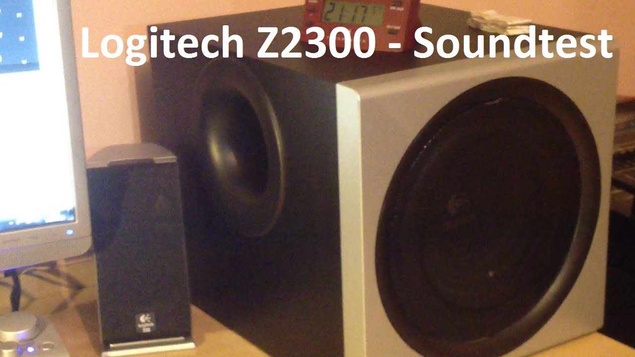 Logitech Z2300 - Unboxing and first look in GERMAN!!!