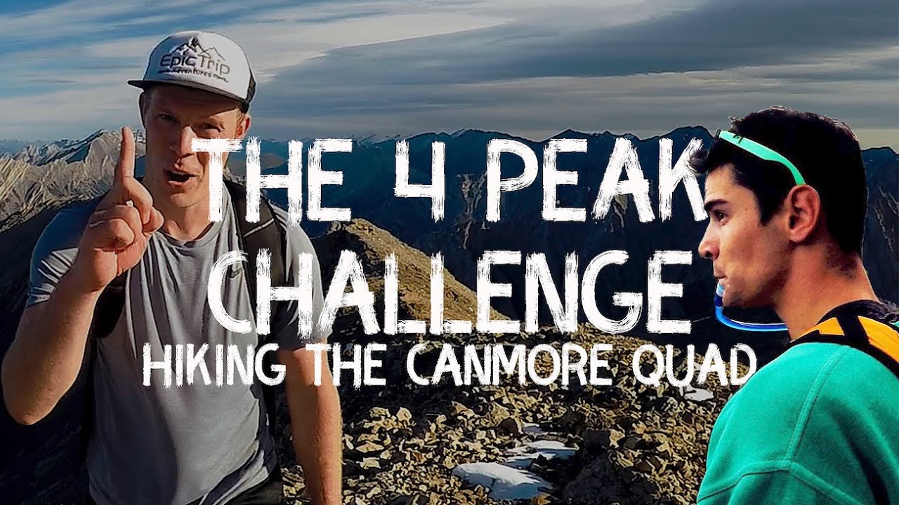 Canmore Adventures: The 4 Peak Challenge - Hiking The Canmore Quad