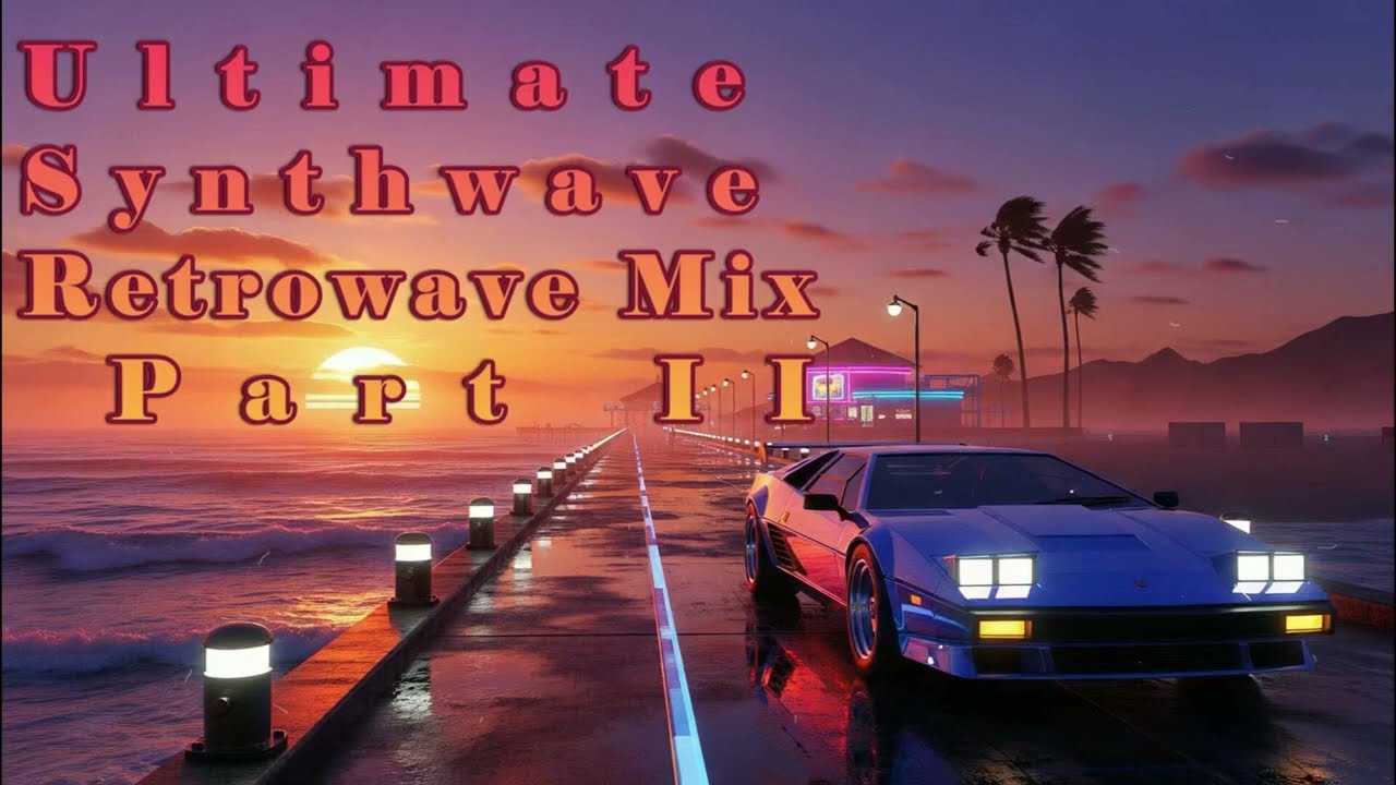 AI music 80's | Ultimate Synthwave Retrowave Mix | Part II