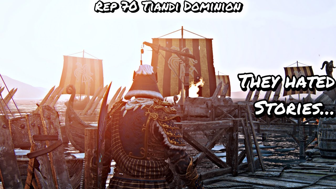 They HATED Stories... (Rep 70 Tiandi Dominion) | For Honor