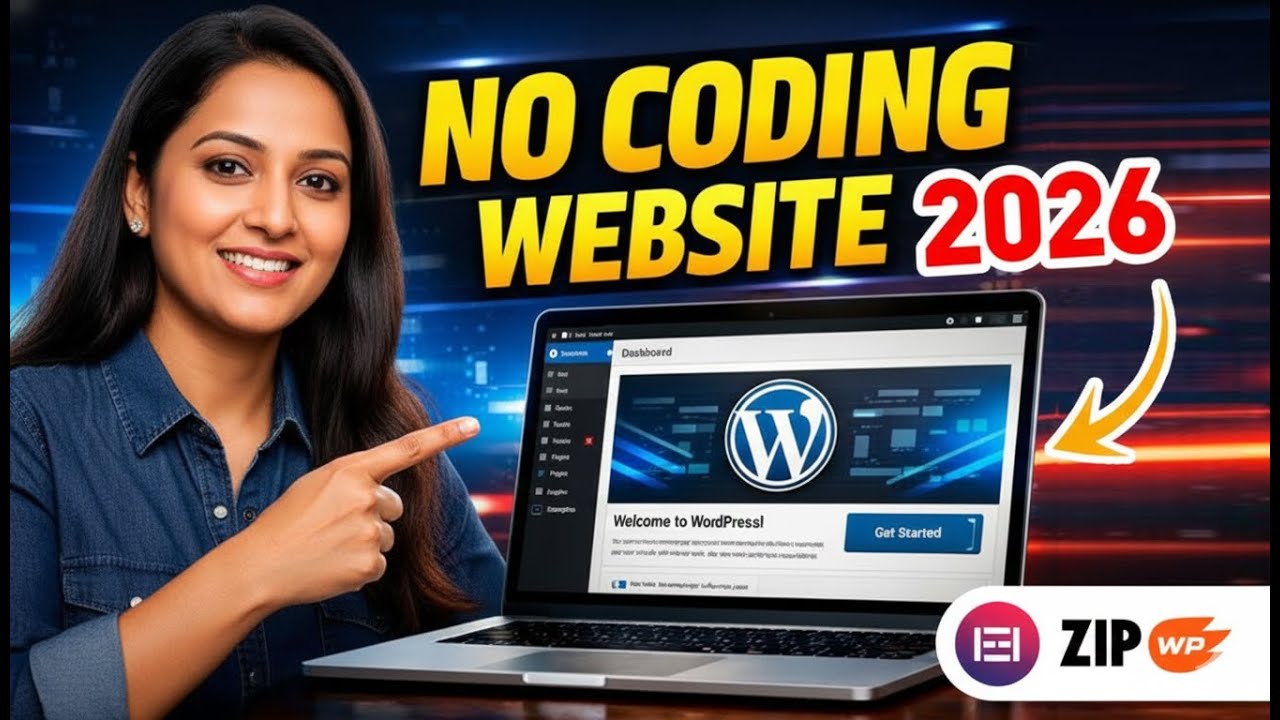 How to Create a Website with WordPress in 2026 | Step-by-Step Beginner Guide