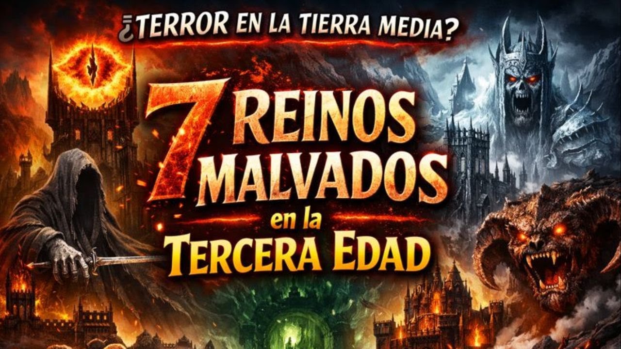 El Secreto Más Oscuro de la Tierra Media: Los 7 Reinos Sombríos de la Tercera Edad