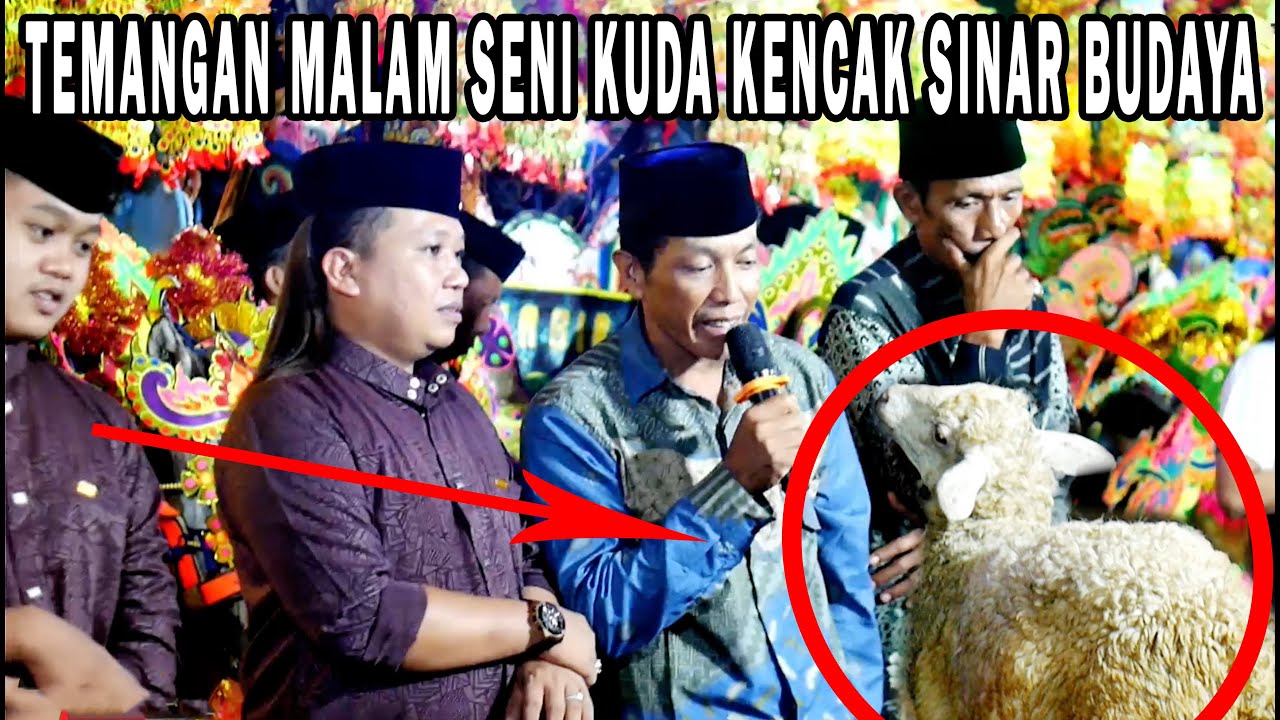 Temangan malam kuda kencak sinar budaya Live desa jenggrong