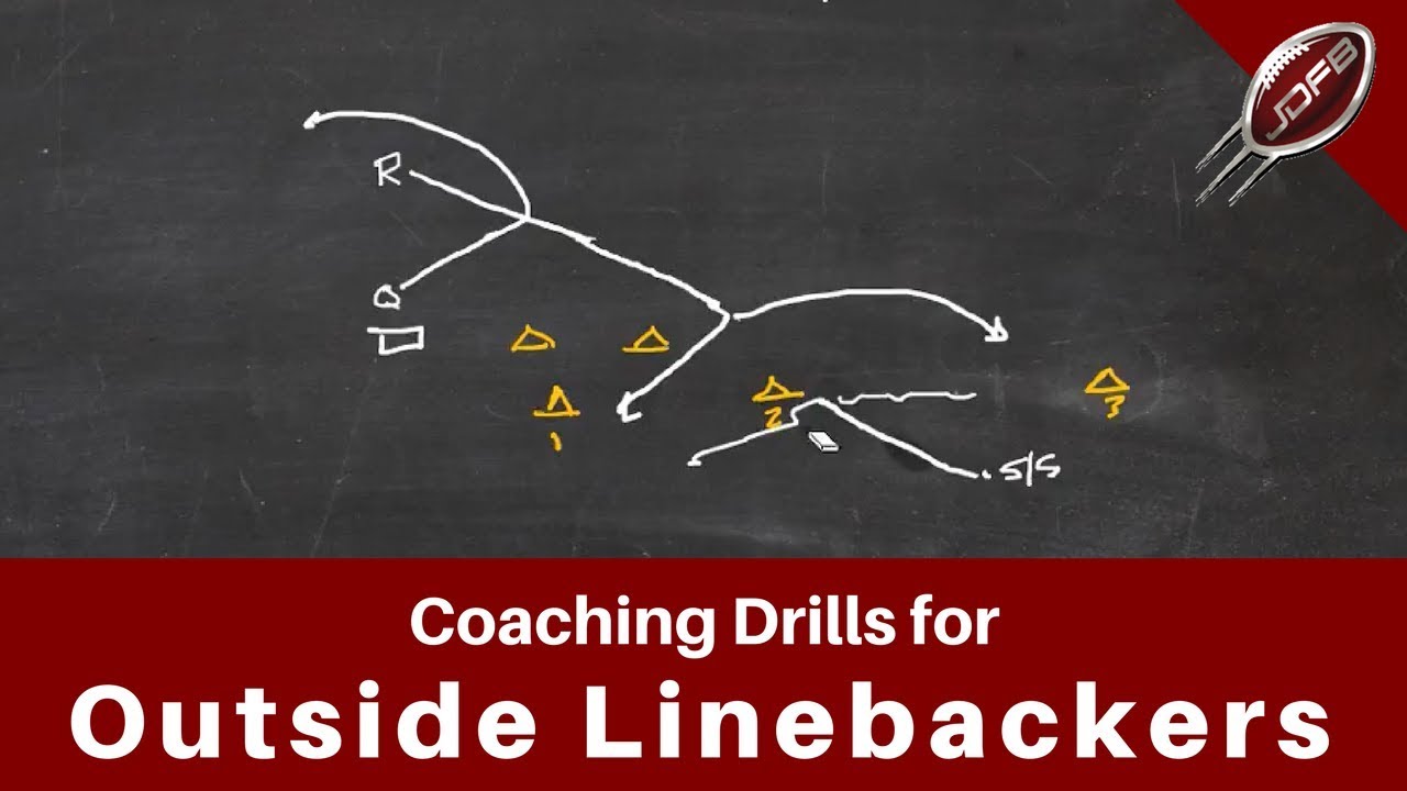 Drills for Coaching Outside Linebackers & Overhang Safeties | Joe Daniel Football Live!