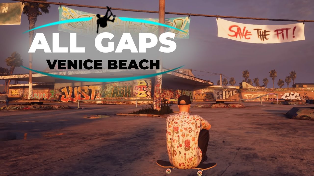 All Gaps - Venice Beach - Tony Hawk's Pro Skater 1 + 2 - Gap Master Trophy