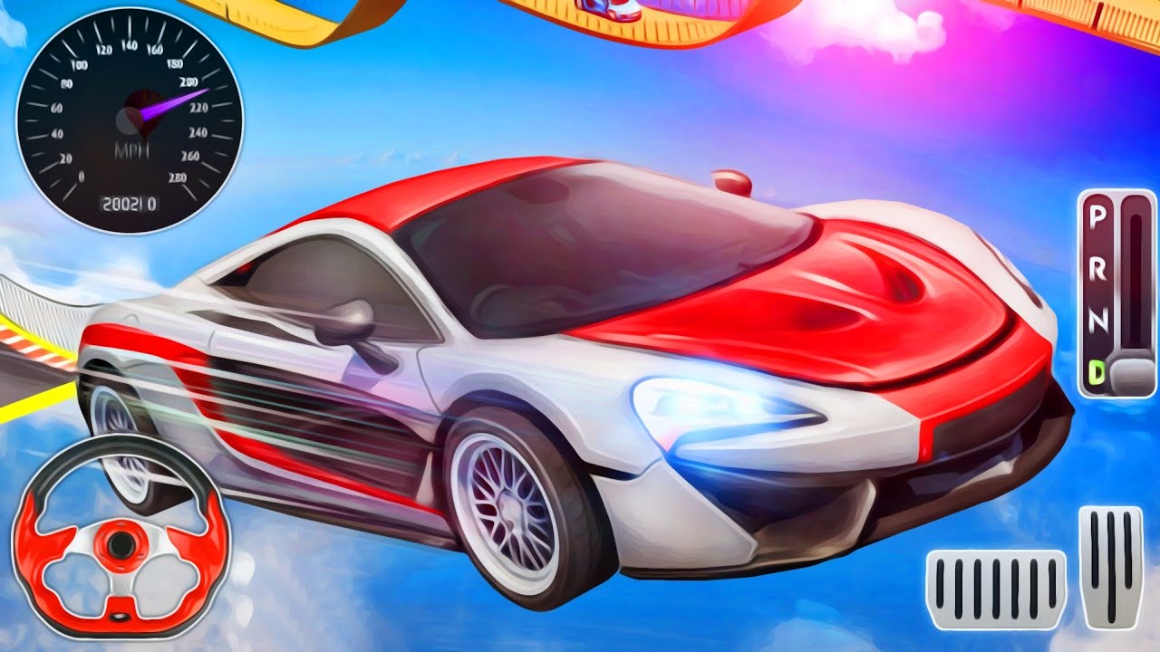 Mega Ramp Car Racing Master 3D - Car Raching Car Stunts Mega Ramp - Android Gameplay