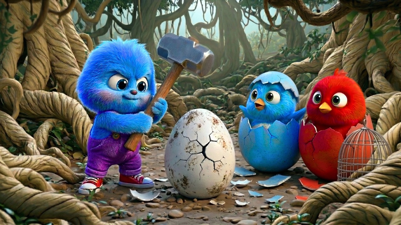 🐔 A Mischievous Thief Stole Eggs From Old MacDonald’s Farm! 🥚 A Witch And A Bulldog Helped The Mot