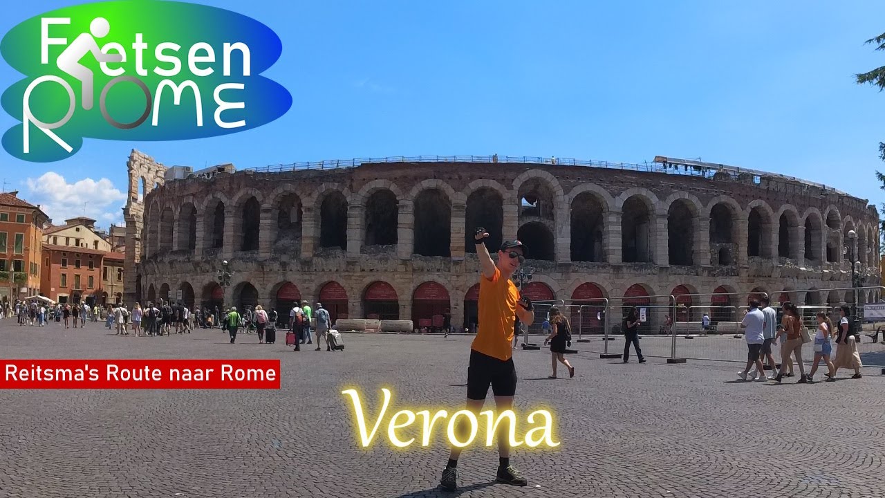 [4K] Cycling to Rome | Verona | Day 17