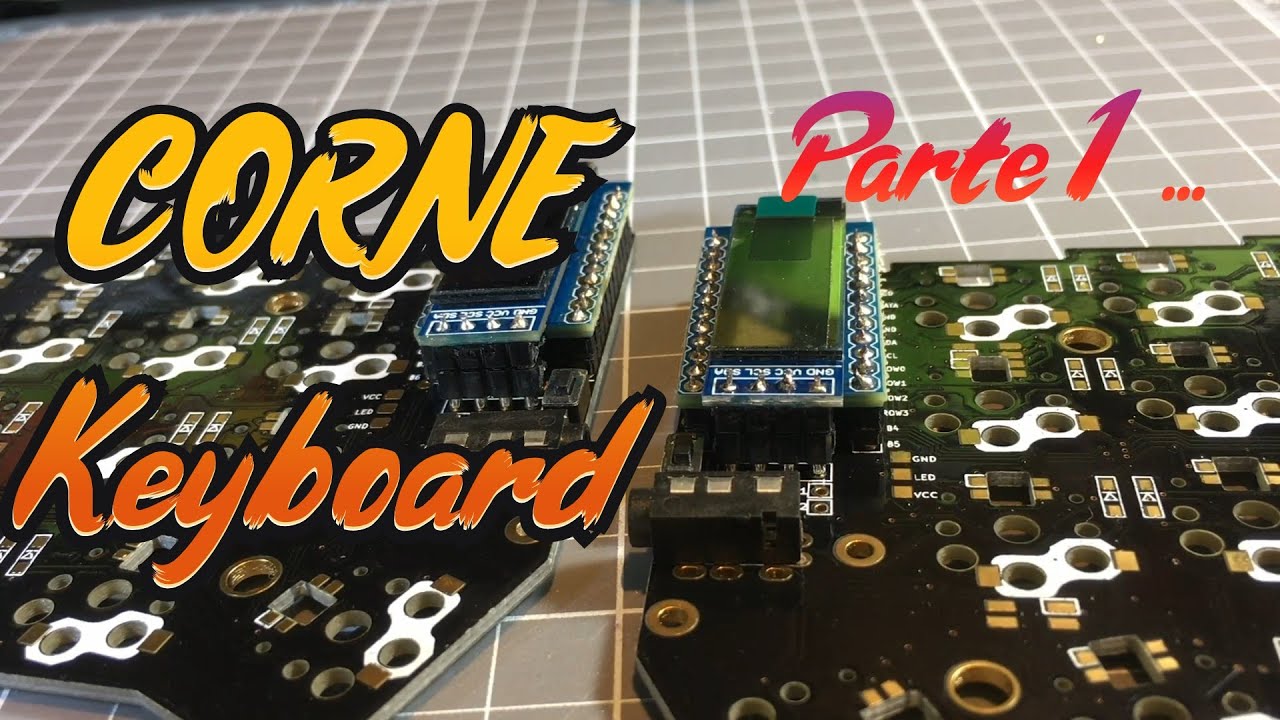 Corne Keyboard Parte 1 - Diodos, ProMicro y Pantalla Oled - Tutorial