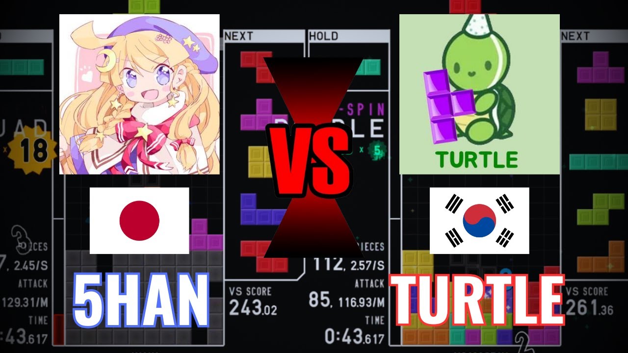 TETR.IO Tetra League (Season 2) 5HAN vs TURTLE