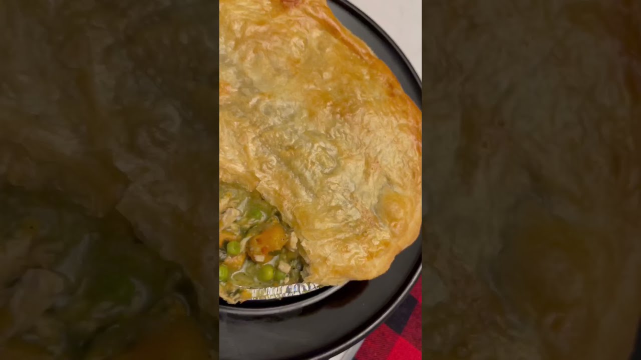Part 2 Chicken and Sweet Potato Pot Pie Recipe #shorts