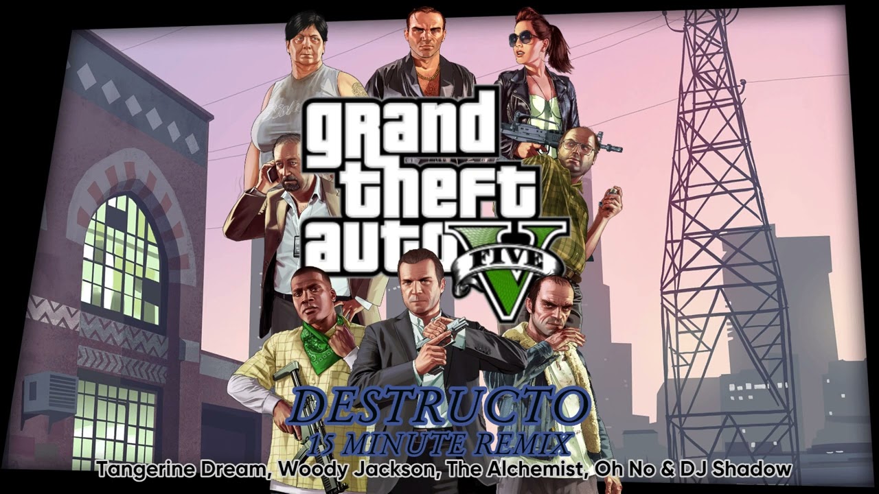 GTA5, TD_DESTRUCTO (The Bureau Raid/Wanted theme) - 15 Minute Remix