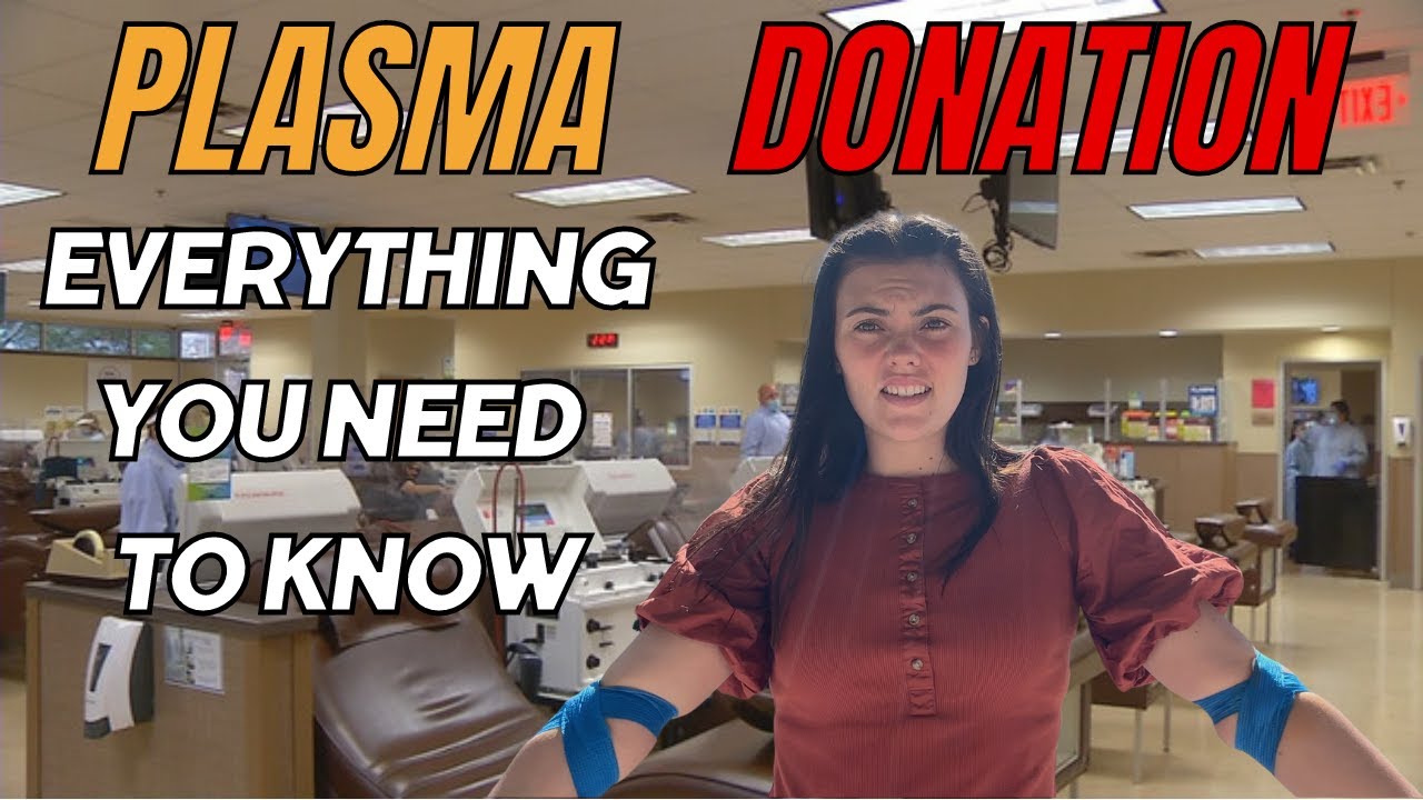 Donating plasma 101