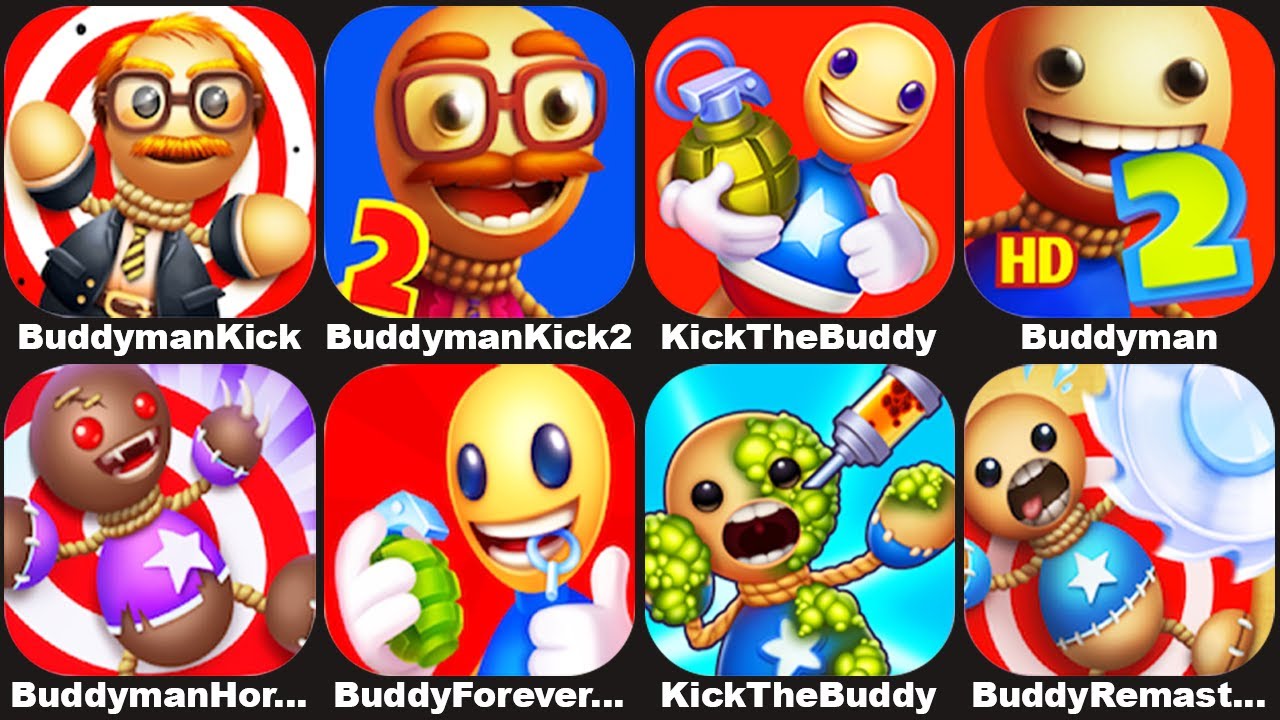Buddyman Kick 2,Kick the Buddy 2,Kick the Buddy Second Kick,Kick the Buddy Forever,Buddy Remastered