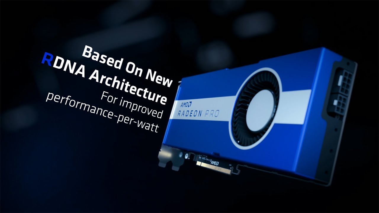 Introducing the AMD Radeon&trade; Pro W5700 Workstation Graphics Card