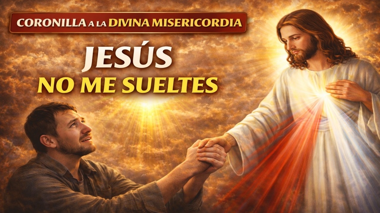 EN ESTA CORONILLA A LA DIVINA MISERICORDIA, SOLO PIDE CON FE A JESÚS QUE NO TE SUELTE | RAMÓN TAPIA.