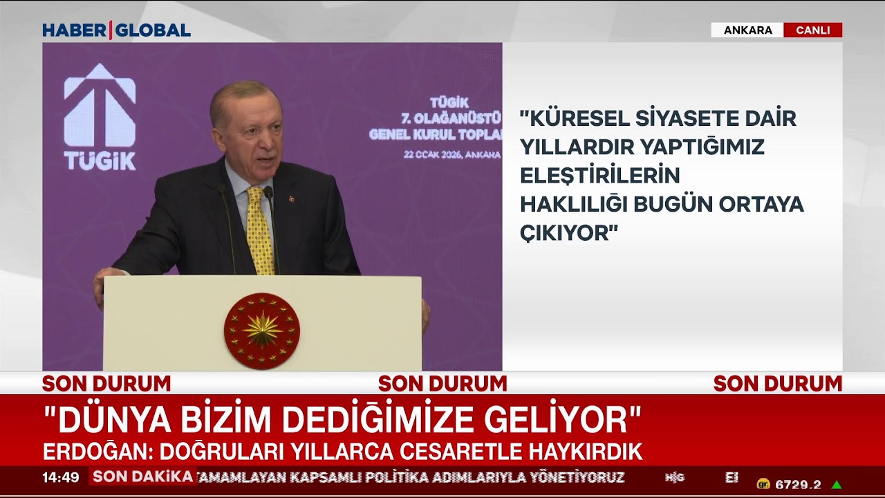 CANLI YAYIN I Cumhurbaşkanı Erdoğan'dan Flaş Açıklamalar!
