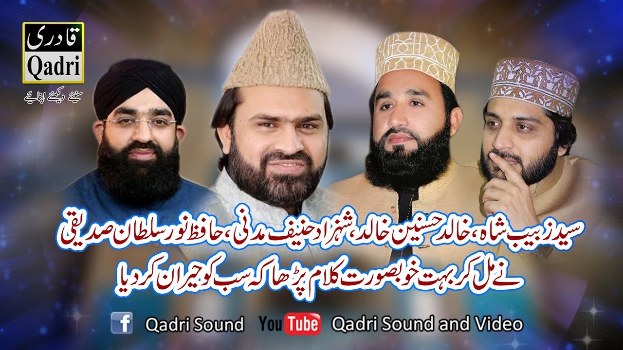 Khalid Hasnain Khalid , Syed Zabeeb Masood Shah ,  Hafiz Noor Sultan Siddiqui ,Shahzad Hanif Madni