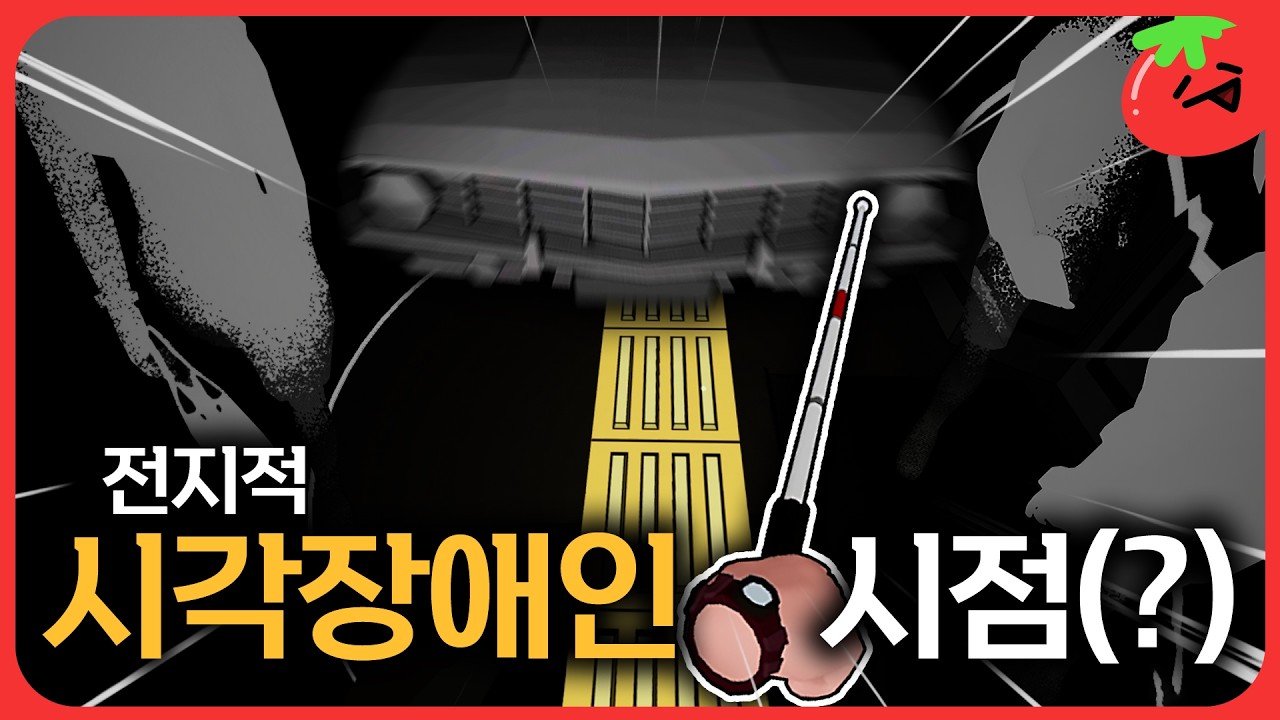 앞을 못 보는 사람은 앞이 어떻게 보일까? [ 맹인의 손길 / Blind Touch ]