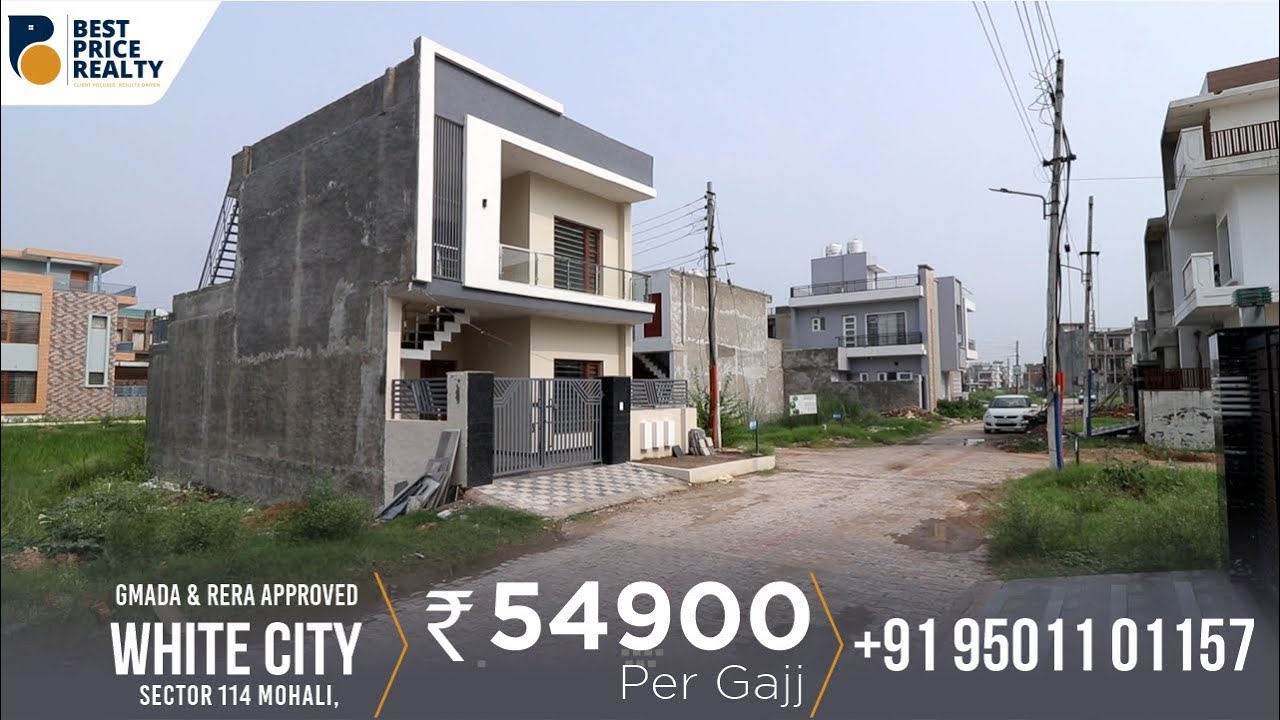 White City Mohali | GMADA & RERA approved | Ready to Register 100-138 गज| Inventory & Price Updation