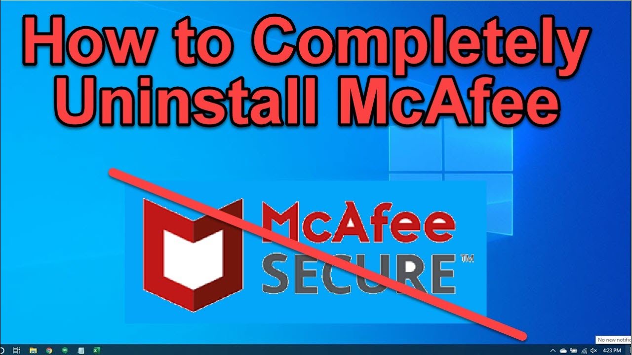 Как удалить McAfee &mdash; Windows 10