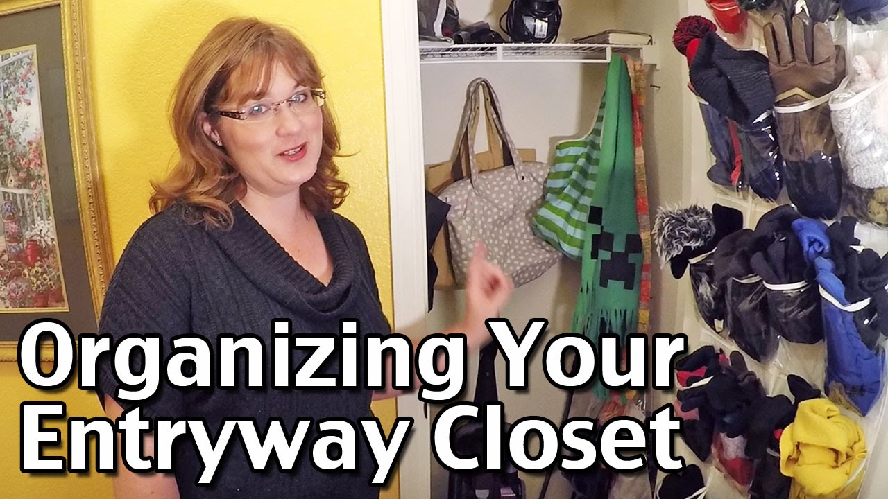 How To Organize Your Home, Part 2: Organizing A Small Entryway Or Hall Closet