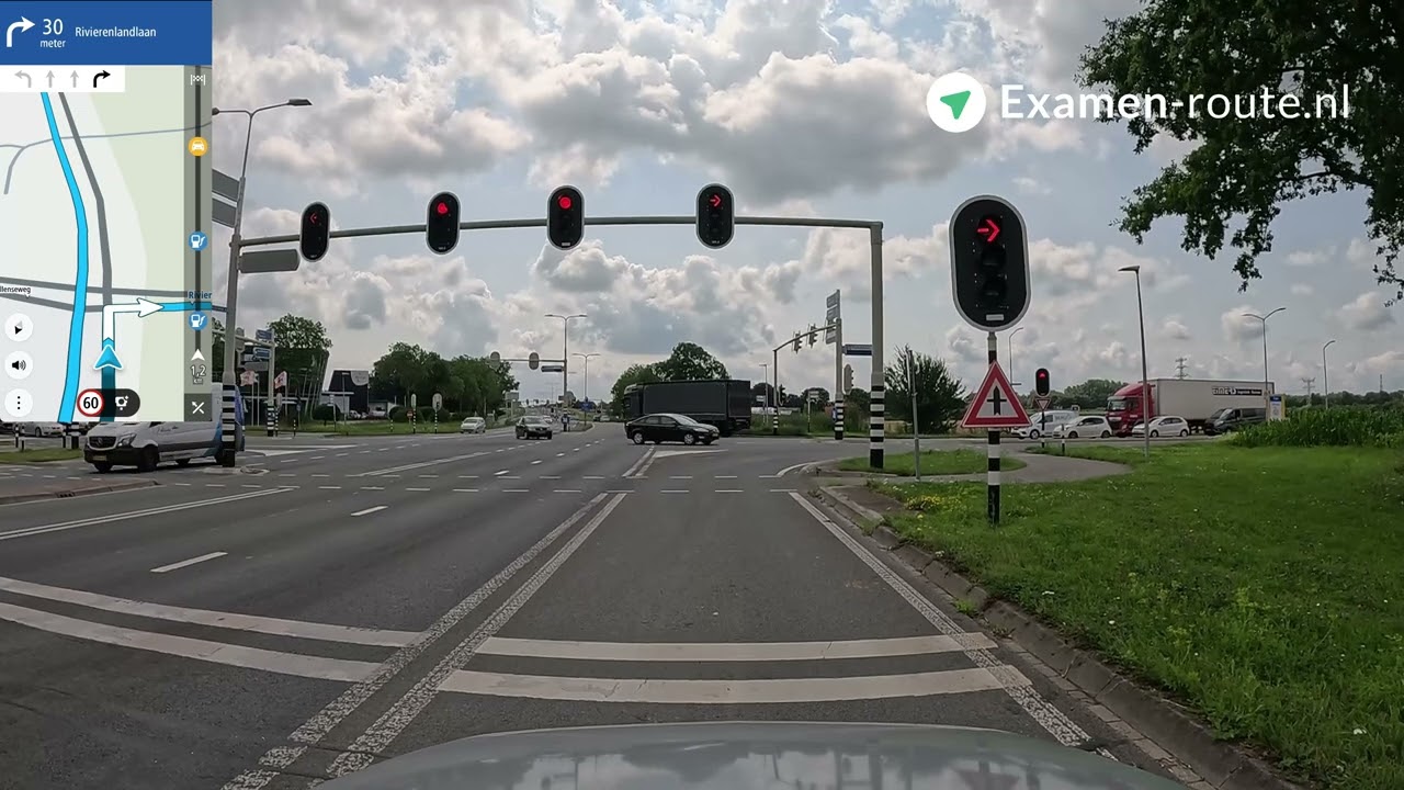 Pijpekast Tiel - CBR Examenroute