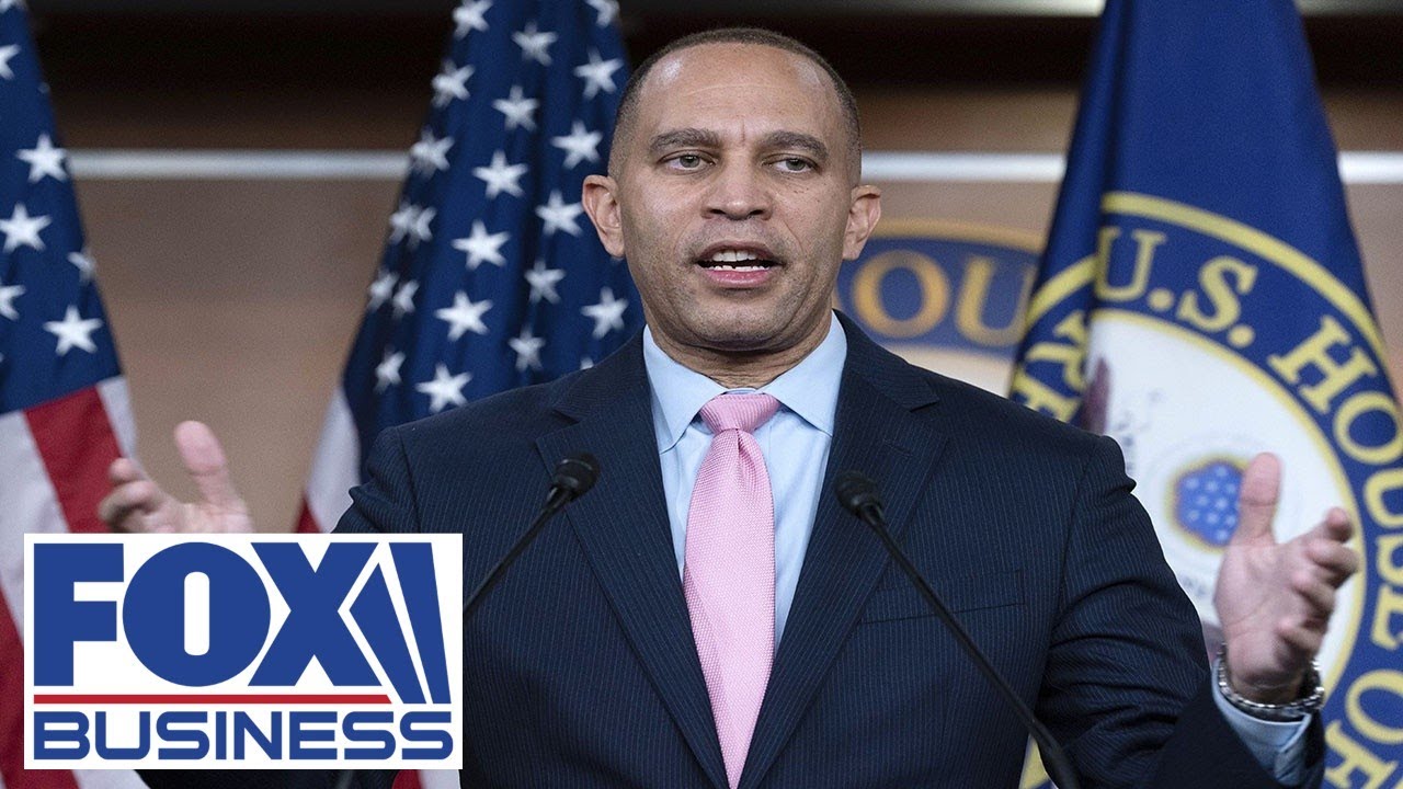 House Democratic Caucus leaders respond to classified documents at Biden think tank