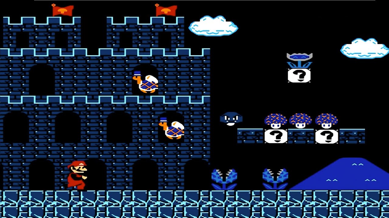 Super Mario Bros: Blue Mushroom Kingdom Part 1