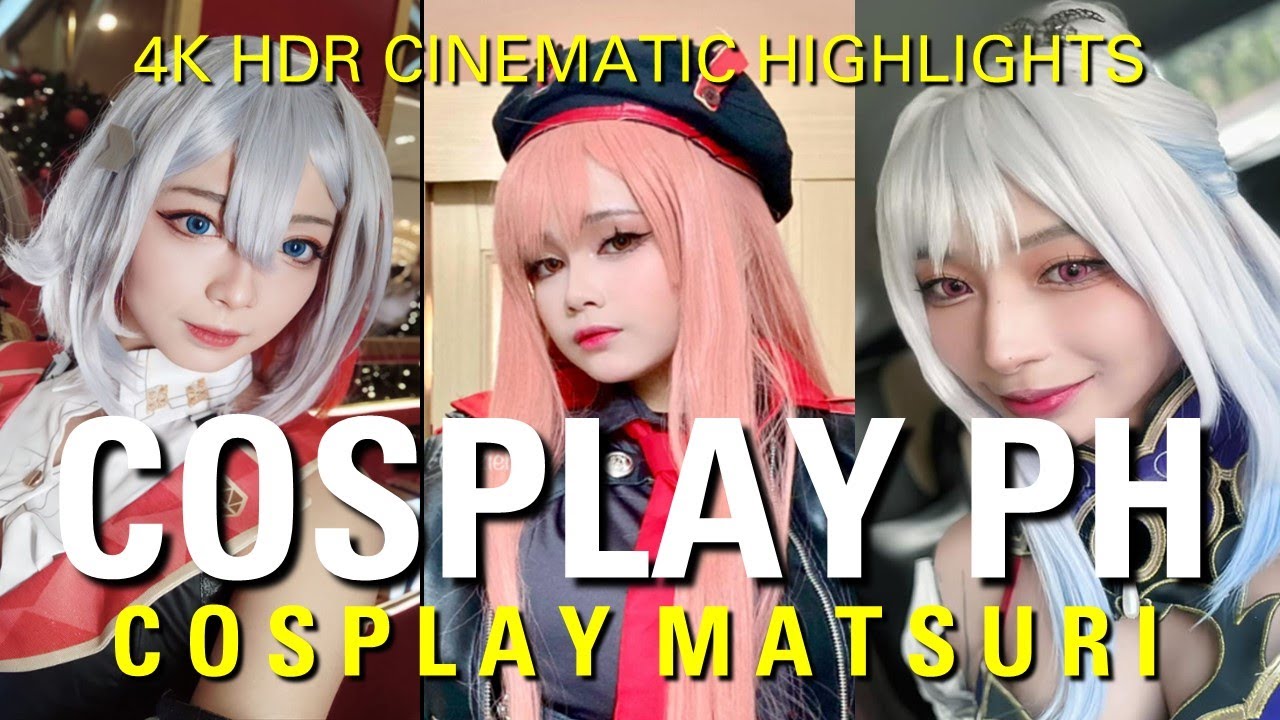 MEET YOUR COSPLAYERS PHILIPPINES | Cosplay Matsuri 2023 | CINEMATIC HIGHLIGHTS  [4K HDR] 🇵🇭