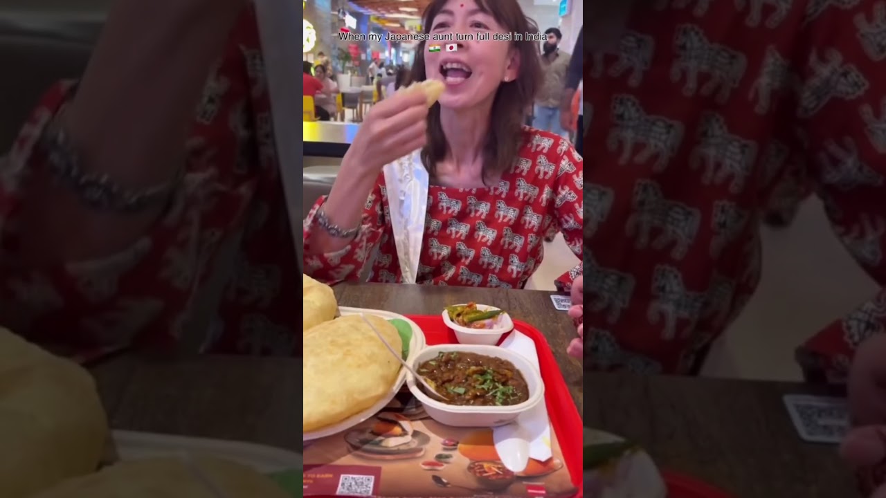 My Japanese aunts visit to India 🇮🇳 #indiajapan #fypシ #explorepage #indianfestival #japanindia