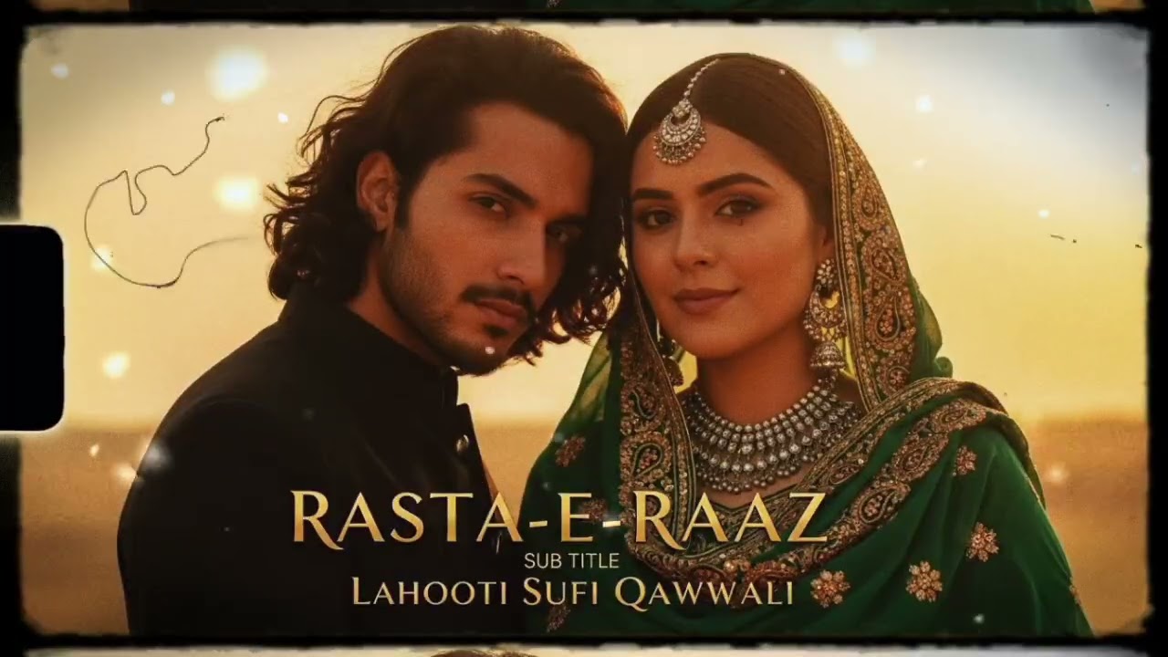 Rasta-e-Raaz | The Hidden Path Within | Modern Sufi Lyrics Video | New Sufi Qawwali 2026 