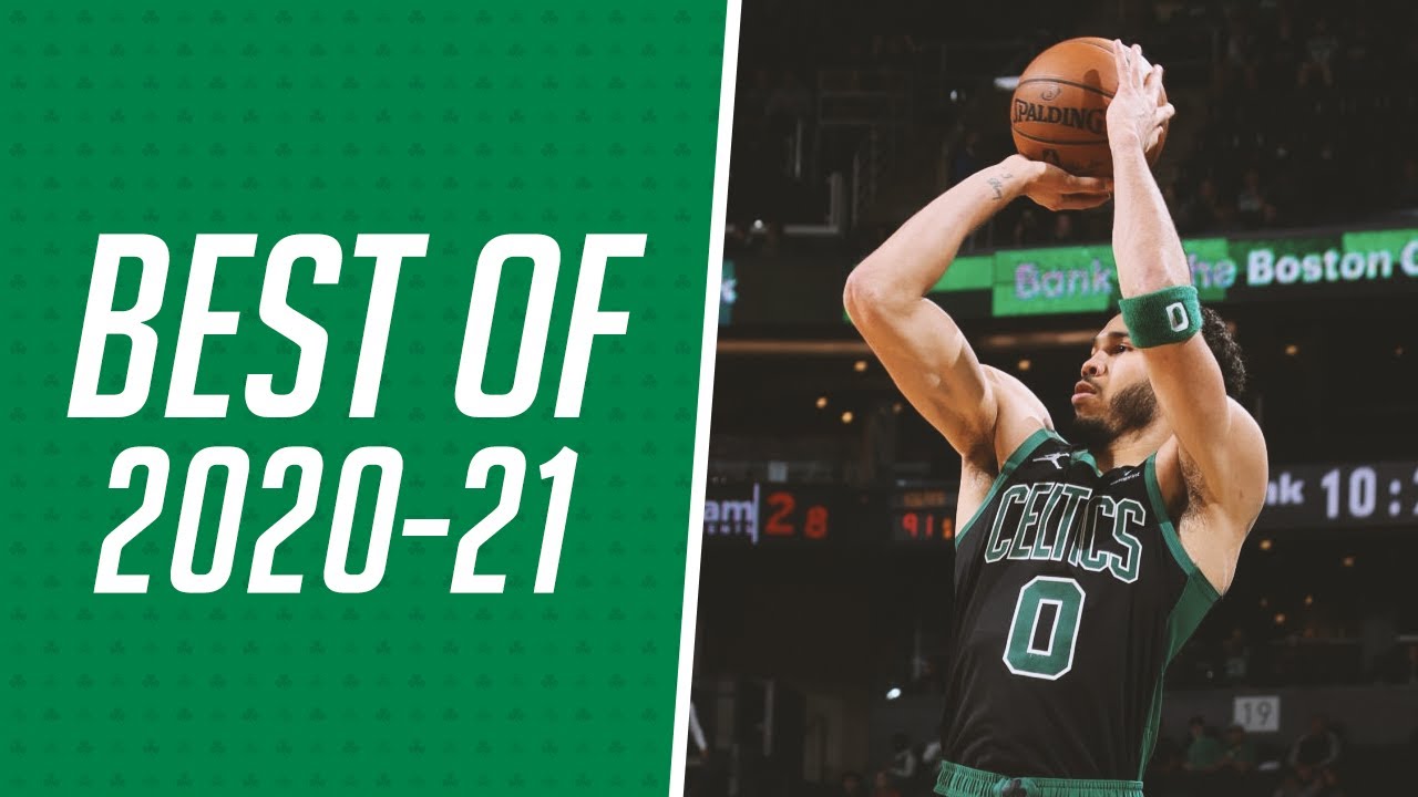 Best of Jayson Tatum step-back and side-step threes in 2020-21 NBA Season
