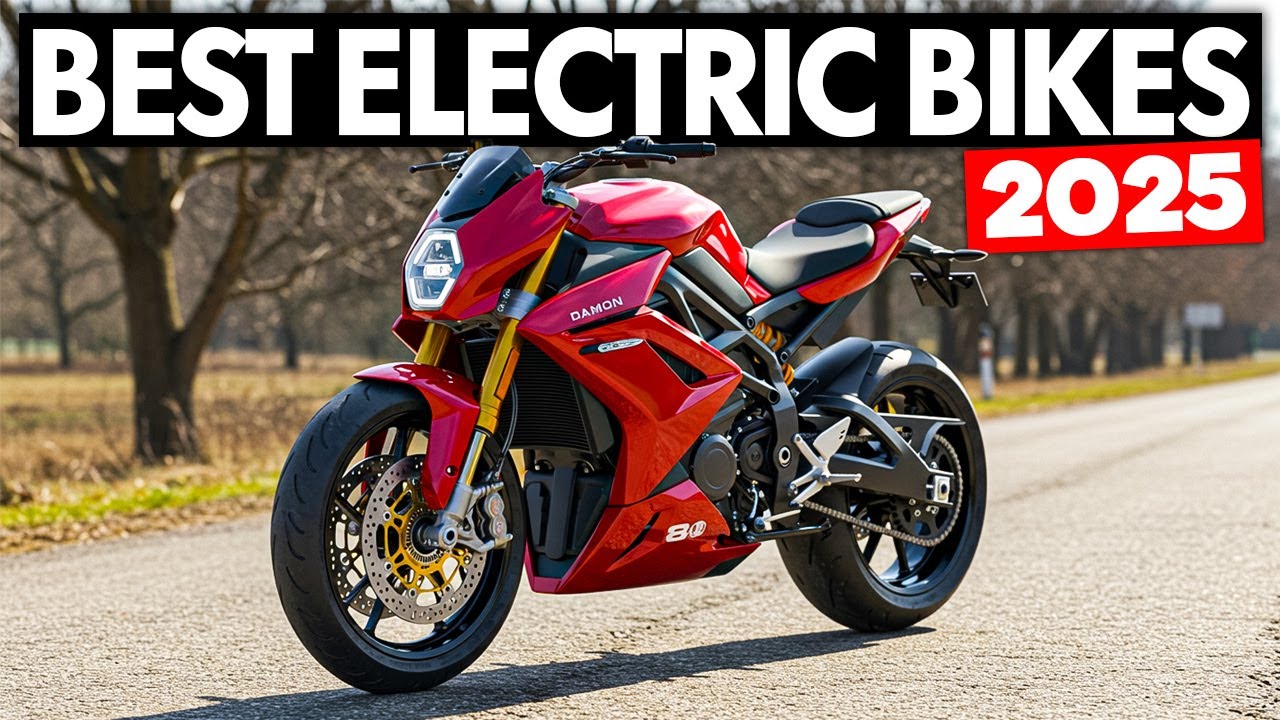 Top 15 ELECTRIC Motorcycles for 2025