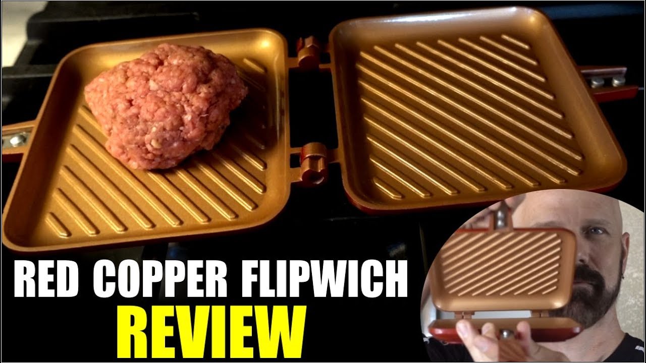 Red Copper Flipwich Review: As Seen on TV Sandwich Maker