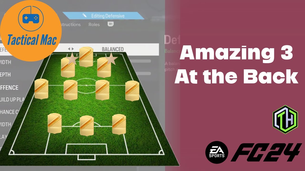 EAFC 24 Meta 3421- An Amazing 3 Back