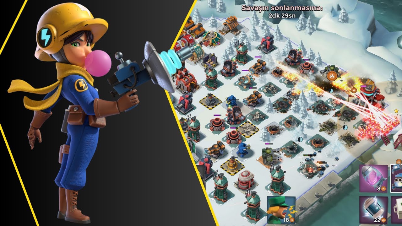 Full Lazerci Piyadeler ile Kaşla G&ouml;z Arası Boom Beach T&uuml;rk&ccedil;e