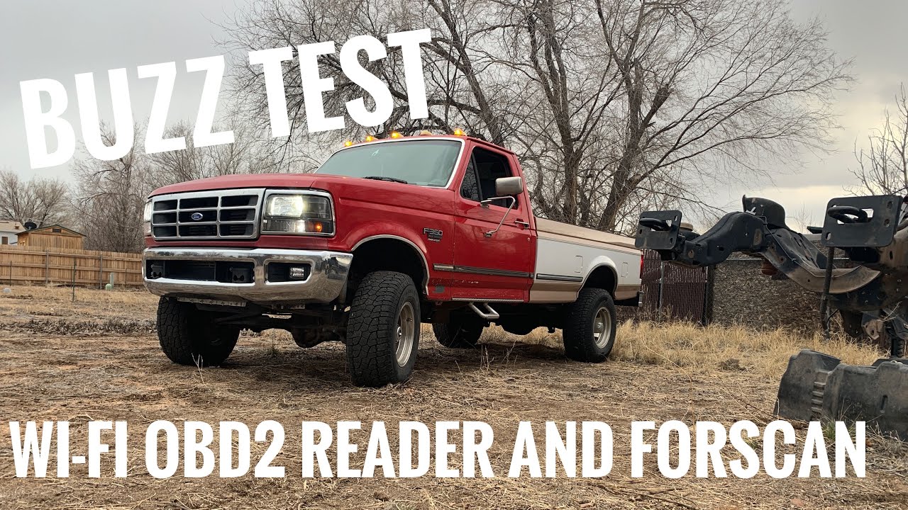 WI-FI OBD2 READER FOR IPONE!! OBS 7.3 BUZZ TEST AND FORScan APP