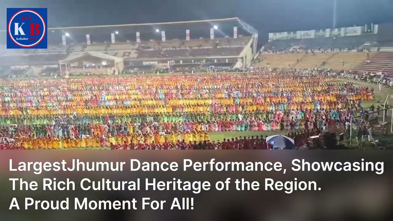 Guwahati is set to host a historic cultural event on February 24 2025. #jhumurdance #culturalevent