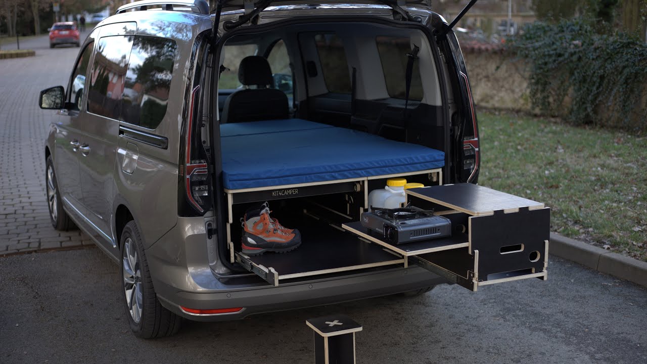 Kit4camper #camperbuild with #caddycamper and other cars