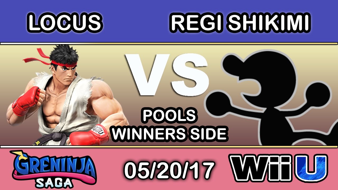 2GGC: Greninja Saga - Locus Vs. SF | RG | Regi Shikimi - Pools Winners Side