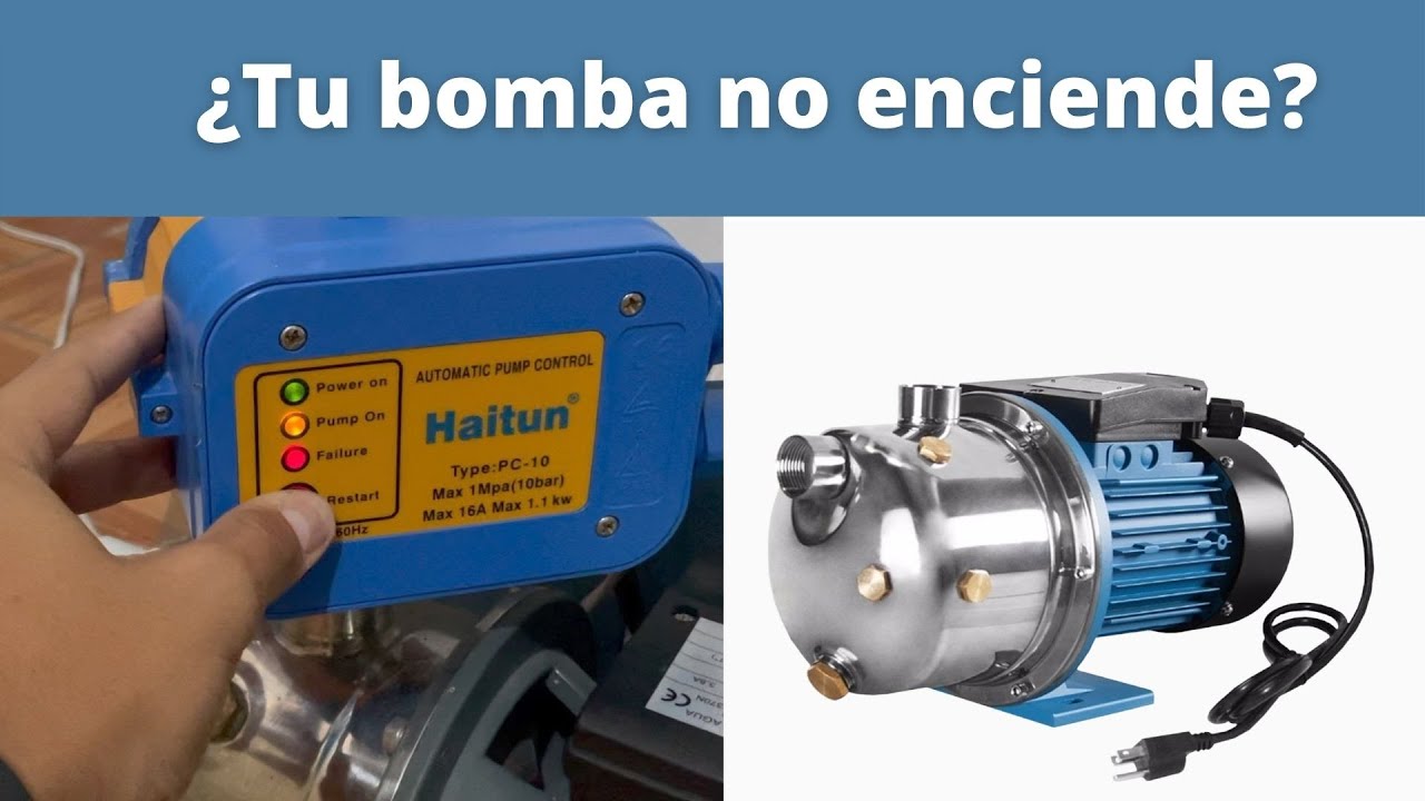 Así se purga una bomba con presurizador | Oasis Exprés