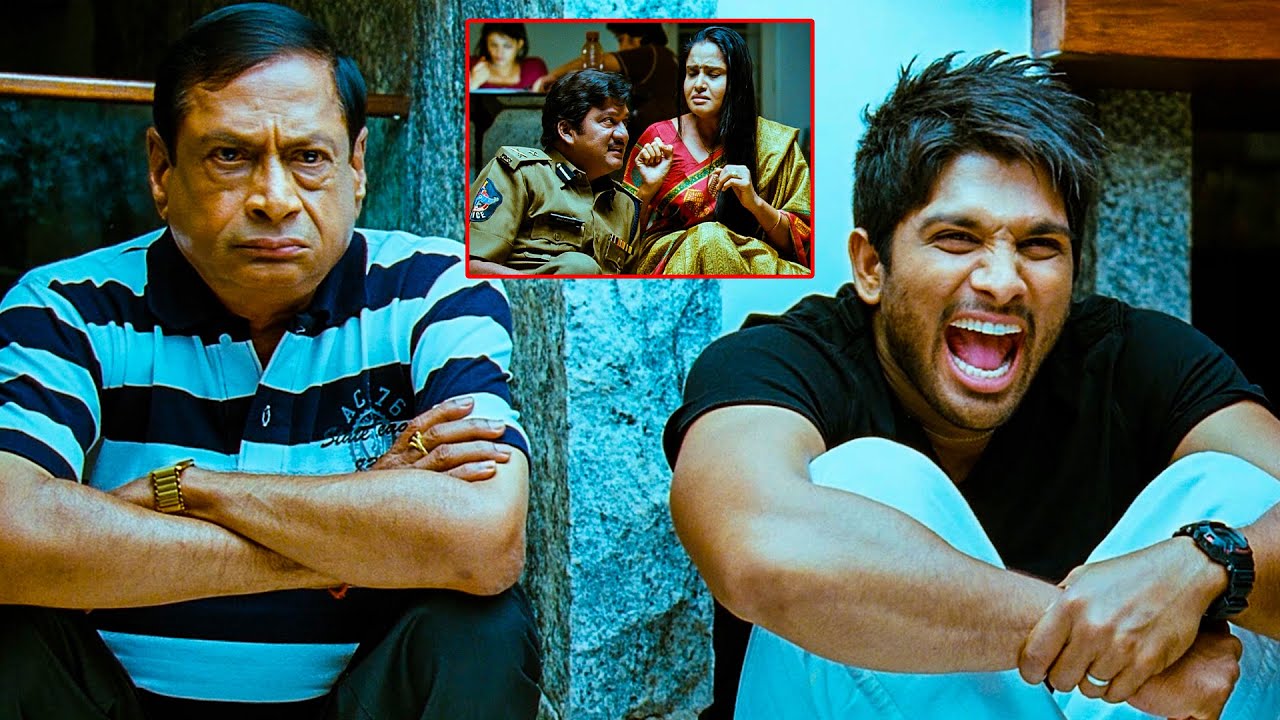 Allu Arjun And M S Narayana Telugu Full Comedy Scene | @telugucinemaluthaggedele