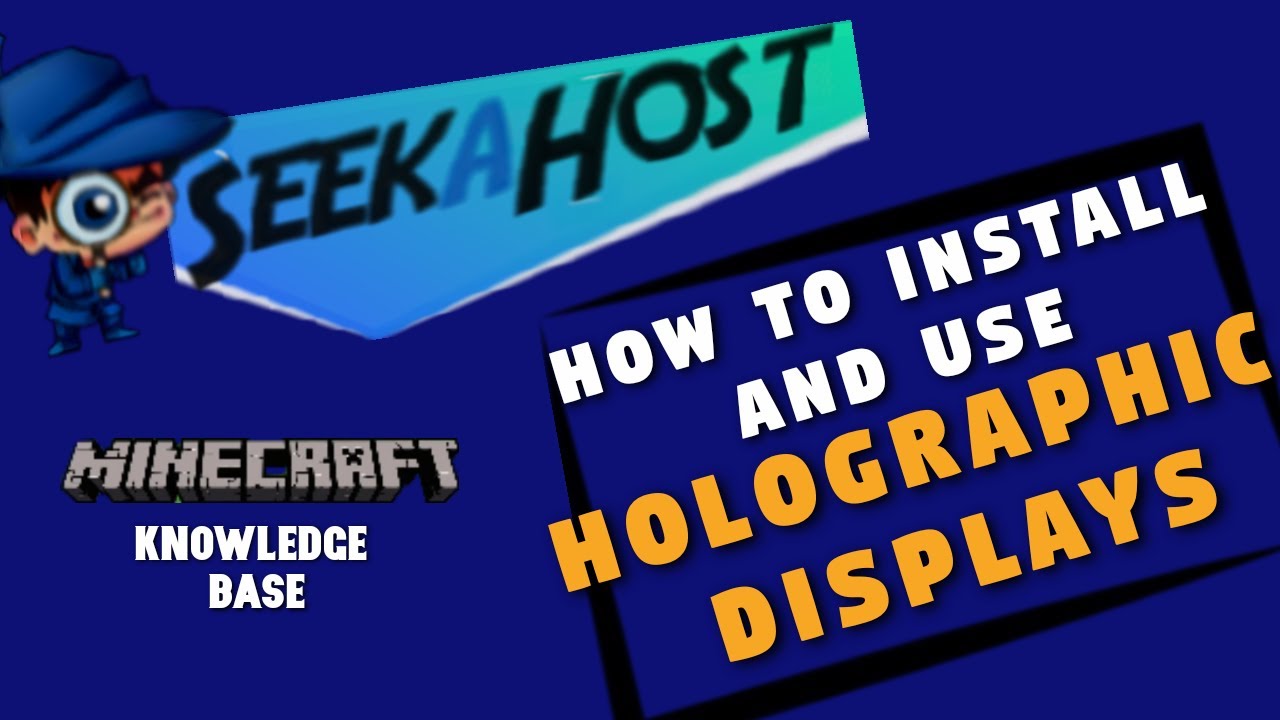 How to Install and Use Holographic Displays Plugins | Minecraft Java Edition
