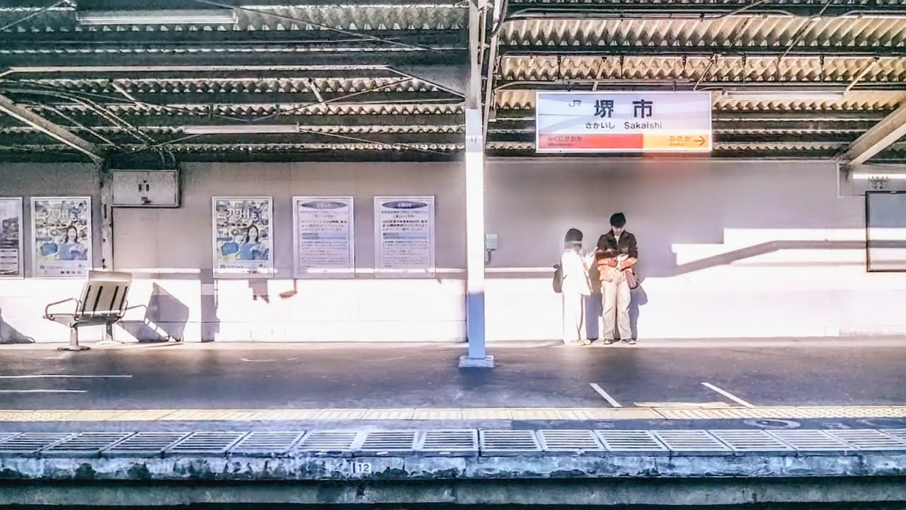 【JR阪和線】天王寺〜鳳間、右側車窓  Tennōji  Ōtori