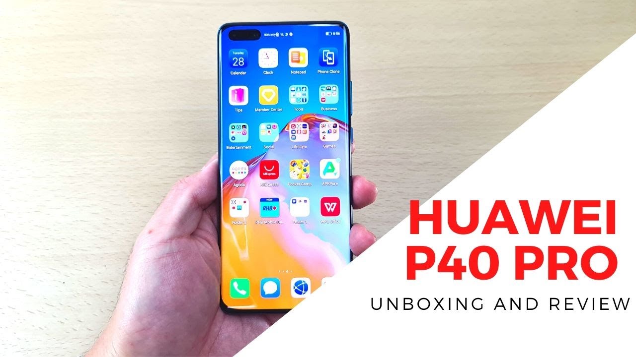 Unboxing and quick review of the Huawei P40 Pro
