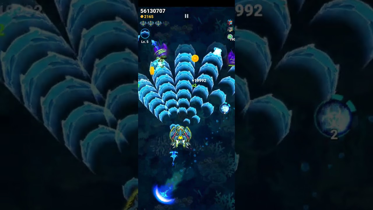 Atlantis Invaders Score 163M - 2